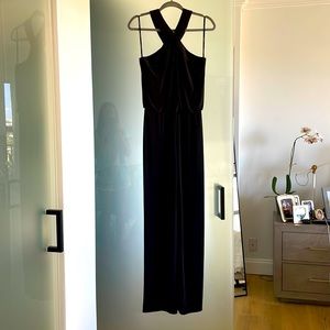 LAUNDRY Straightleg Jumpsuit Black Sz 0
